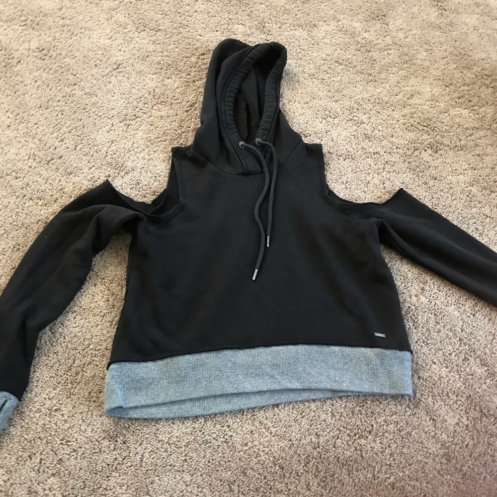 Hollister black size small sweat shirt